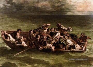  Lac Tableaux - Naufrage de Don Juan romantique Eugène Delacroix